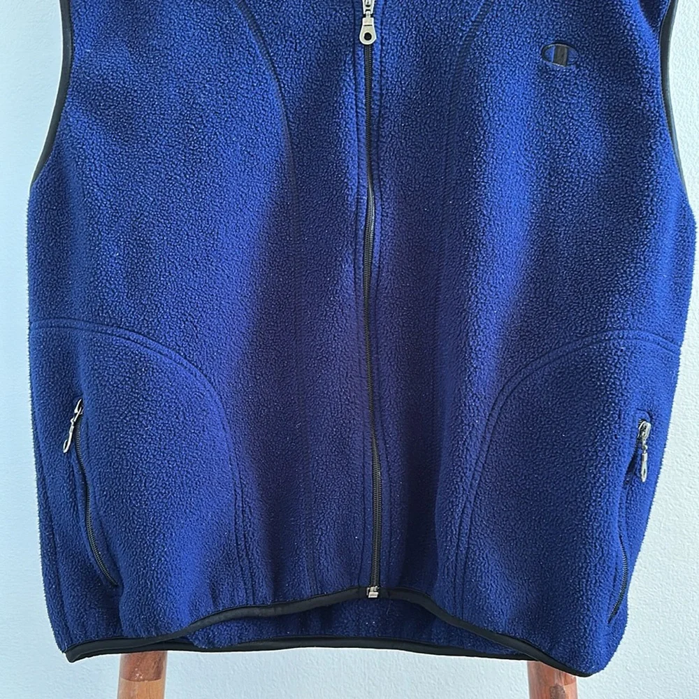 Vintage 90s Champion fleece vest